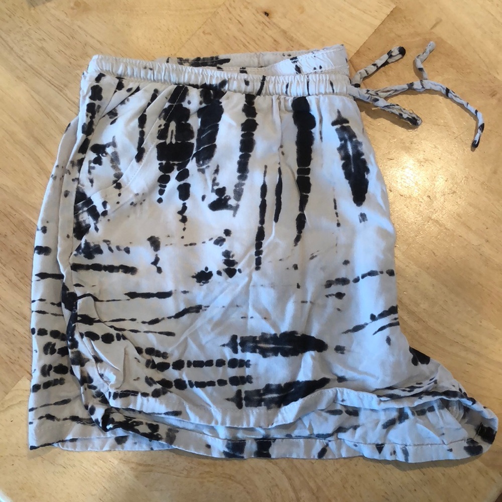 Tie dye shorts
